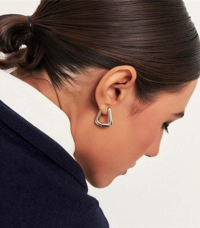 Argola Triangular Lisa