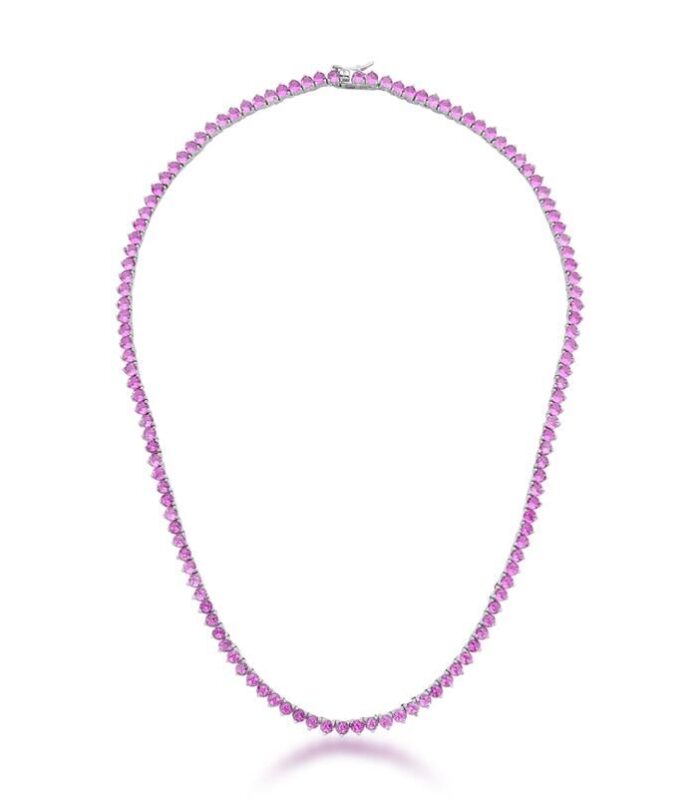 Colar Riviera Rosa